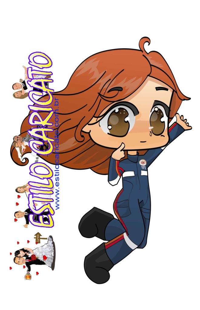 Chibi- Ilustração mangá