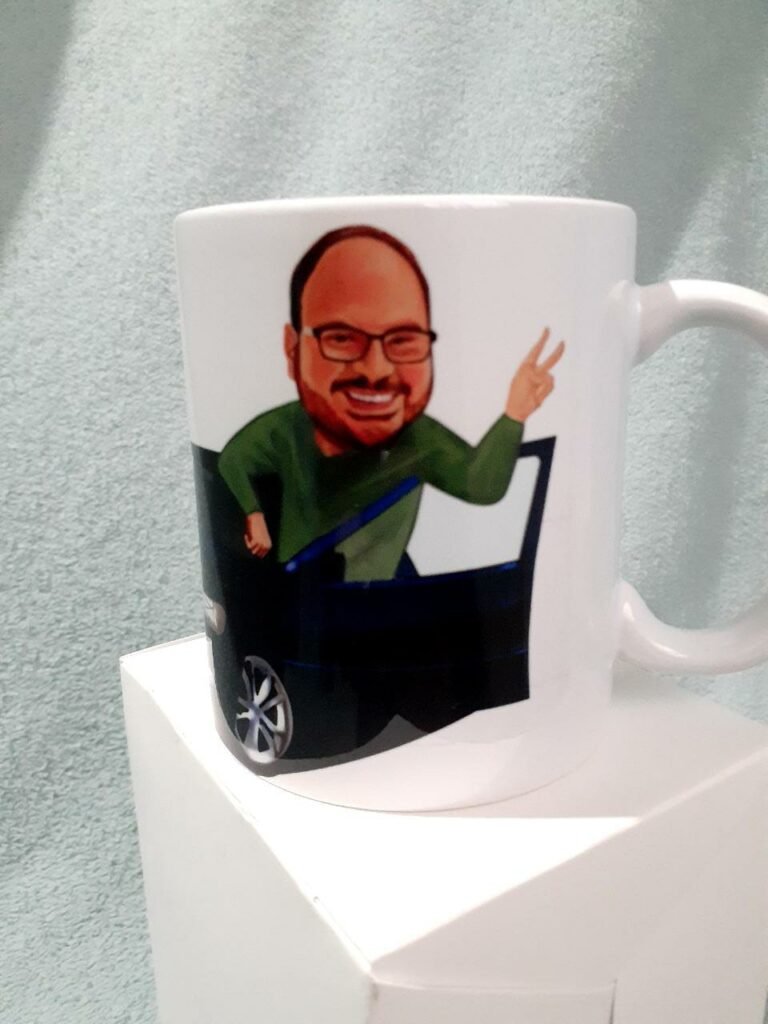 Dia dos Namorados - Caricatura