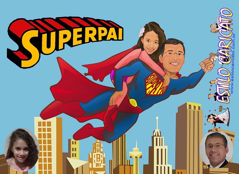 Dia dos Pais- Caricatura