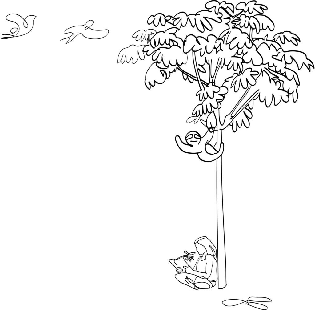 Dia da arvore - ilustração