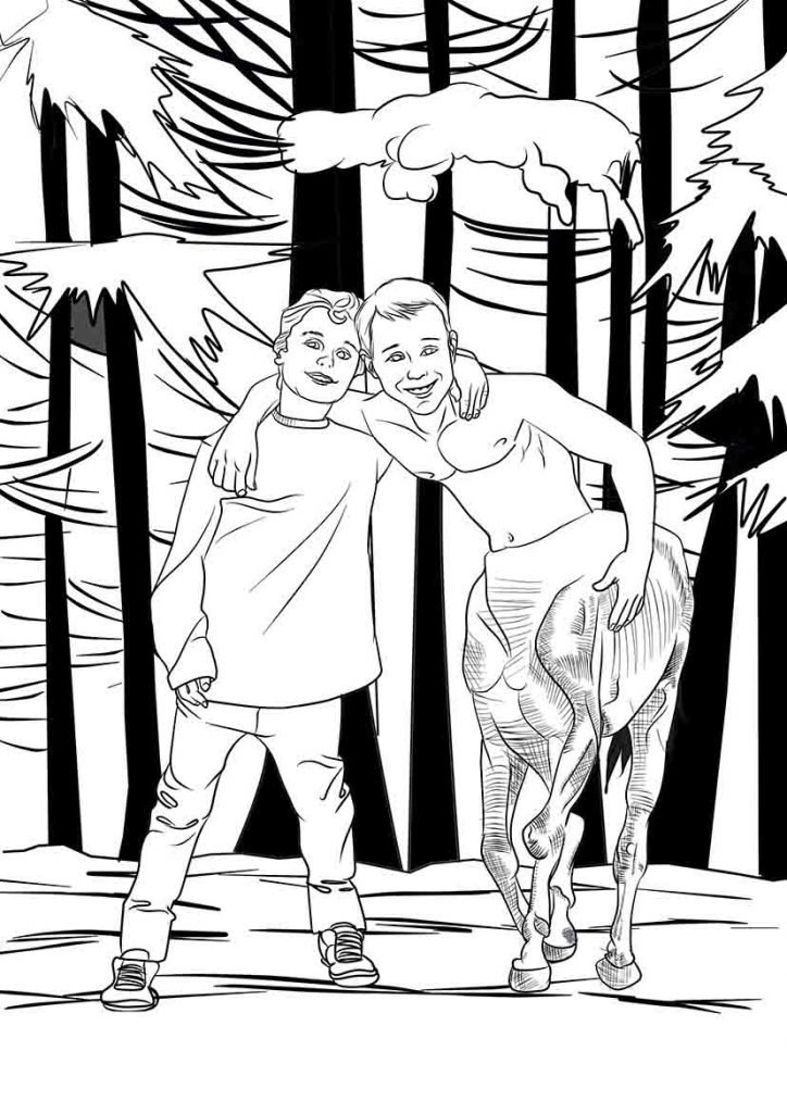 Centauro-Ilustração