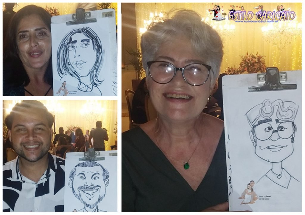 Caricaturista ao vivo no Rio de Janeiro: Niterói