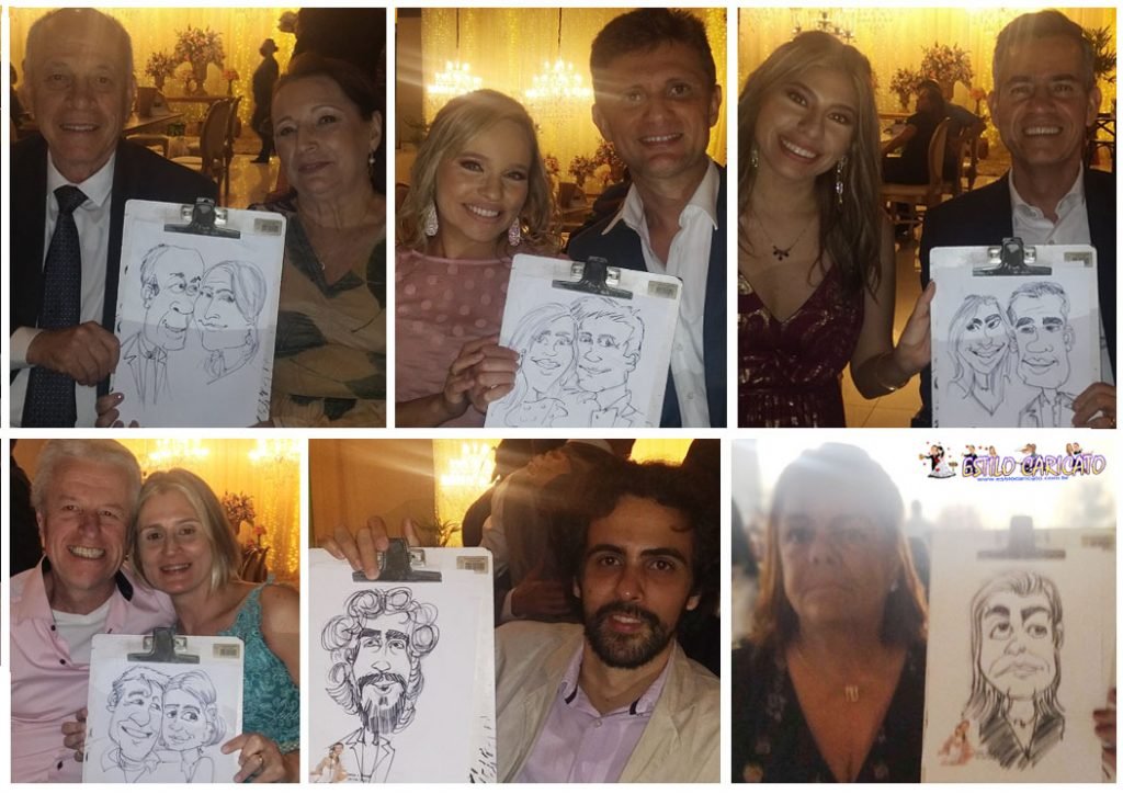 Caricaturista ao vivo no Rio de Janeiro: Niterói