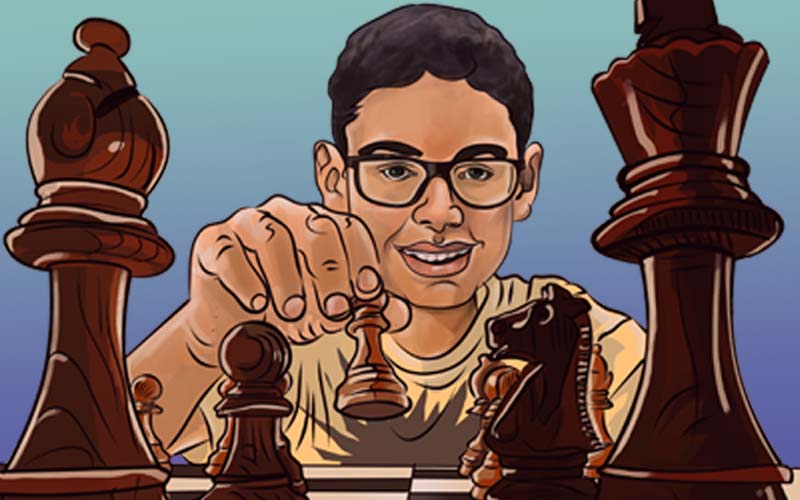 Ilustração para capa de jornal