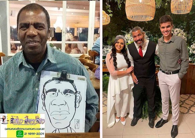 Caricatura ao Vivo A Atração que Encanta Casamentos 