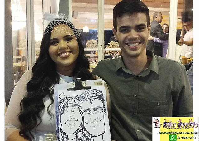 Caricatura ao Vivo: A Atração que Encanta Casamentos