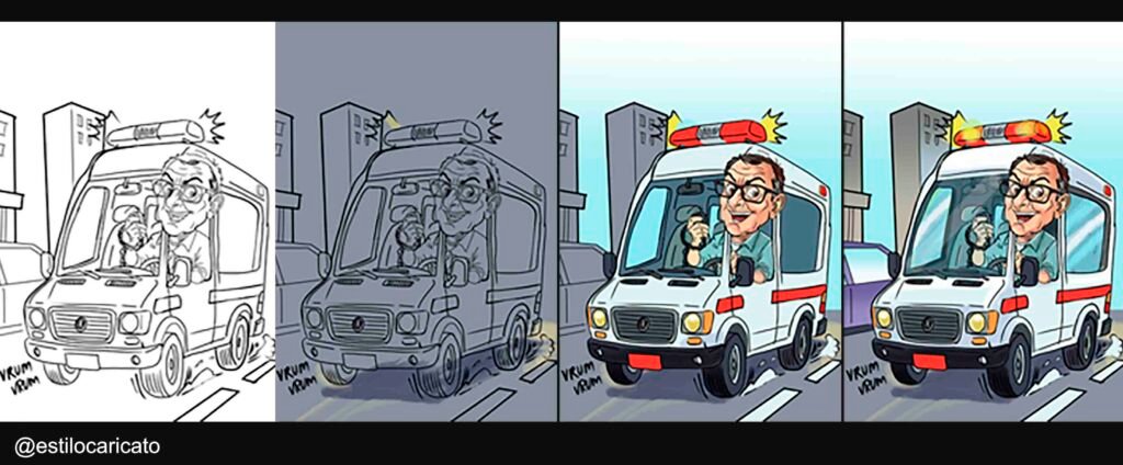 Ilustrador Profissional: Charge para o Jornal Massaguaçu e o Processo Criativo