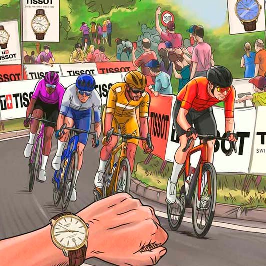 Ilustração Comercial de Esportes
